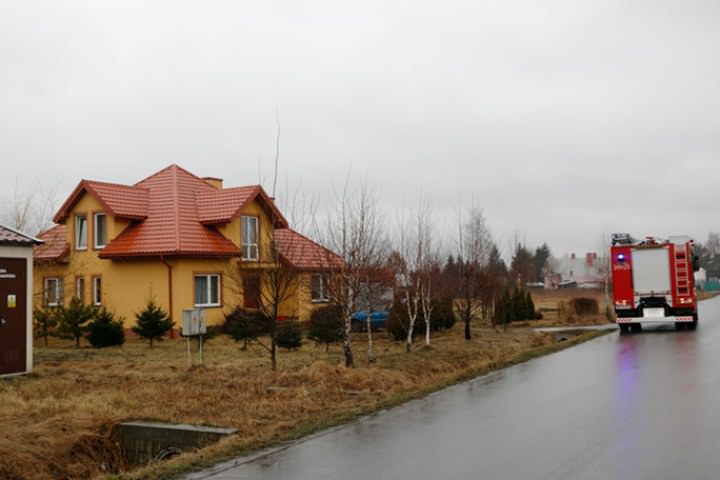 Pożar sadzy w kominie Pożar sadzy w kominie