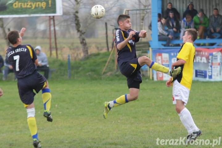 Tęcza Zręcin - Wisłoka Nowy Żmigród 1:0 Tęcza Zręcin - Wisłoka Nowy Żmigród 1:0