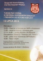 Turniej Piłki Nożnej... - zaproszenie Turniej Piłki Nożnej... - zaproszenie