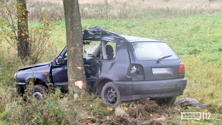 Golf uderzył w drzewo Golf uderzył w drzewo