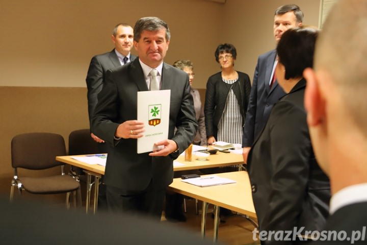 Wójt złożył ślubowanie Wójt złożył ślubowanie
